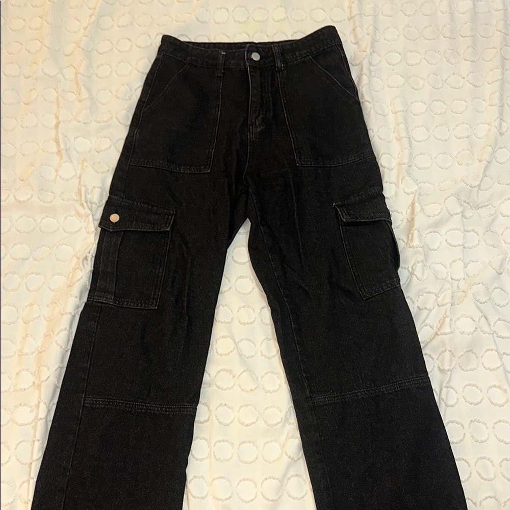 Women’s Black Cargo Pants